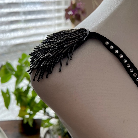 NWOT Victorias Secret strappy rhinestone sequin lingerie - Picture 5 of 10